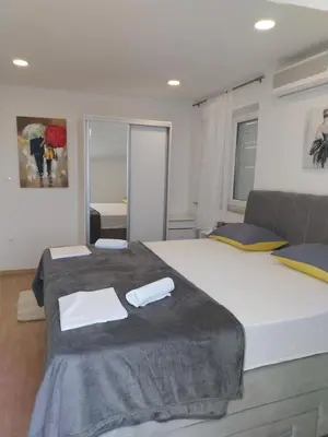 Krevet ili kreveti u jedinici u objektu Apartments Rose Loboja