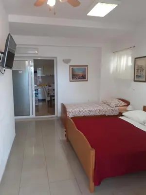 Krevet ili kreveti u jedinici u objektu Apartments Andrijašević