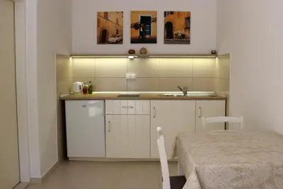 Kuhinja ili čajna kuhinja u objektu Apartments Giardino