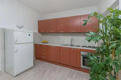 Kuhinja ili čajna kuhinja u objektu Apartments Jasna