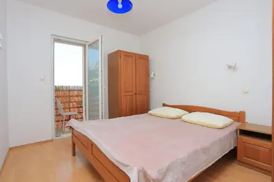 Krevet ili kreveti u jedinici u objektu Apartment Brela 789a