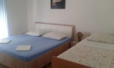 Krevet ili kreveti u jedinici u objektu Apartments with a parking space Stanici, Omis - 11376