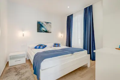 Krevet ili kreveti u jedinici u objektu Apartments Villa Tudor