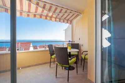 Pogled na more ili pogled na more iz apartmana