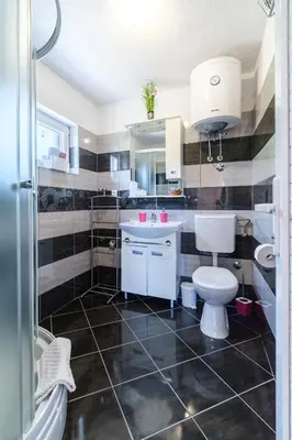 Kupaonica u objektu Holiday Home Gabelot