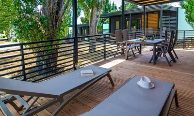Balkon ili terasa u objektu Camping Almissa
