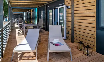 Balkon ili terasa u objektu Camping Almissa