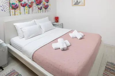 Krevet ili kreveti u jedinici u objektu Mai's Cottage