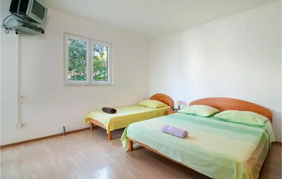 Krevet ili kreveti u jedinici u objektu Apartment Stanici With Sea View 11