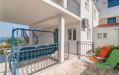 Balkon ili terasa u objektu Holiday Home Stomorska With Sea View 12