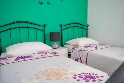 Krevet ili kreveti u jedinici u objektu Apartments Šolta