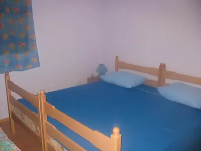 Krevet ili kreveti u jedinici u objektu Apartments by the sea Sveta Nedilja, Hvar - 4609