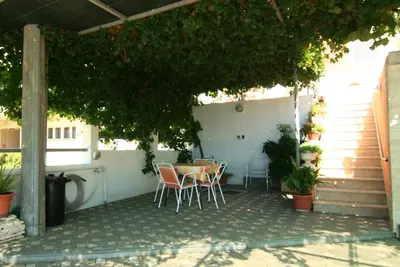 Balkon ili terasa u objektu Apartments by the sea Duce, Omis - 5275