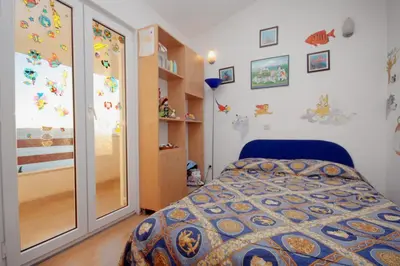 Krevet ili kreveti u jedinici u objektu Apartments with parking space Pisak, Omis - 5975