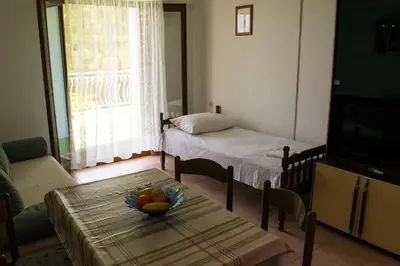 Krevet ili kreveti u jedinici u objektu Apartment Lokva Rogoznica 6005a