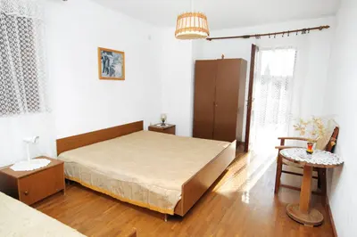 Krevet ili kreveti u jedinici u objektu Apartments by the sea Sumartin, Brac - 5615