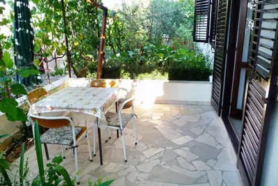 Balkon ili terasa u objektu Apartments by the sea Pisak, Omis - 658