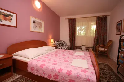 Krevet ili kreveti u jedinici u objektu Apartments with parking space Makarska - 6636