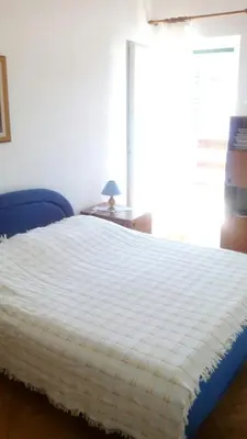 Krevet ili kreveti u jedinici u objektu Apartments by the sea Povlja, Brac - 762