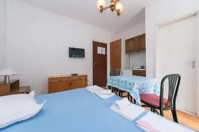 Krevet ili kreveti u jedinici u objektu Studio Baska Voda 6773c