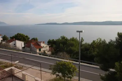 Tlocrt objekta Apartments with a parking space Medici, Omis - 7483