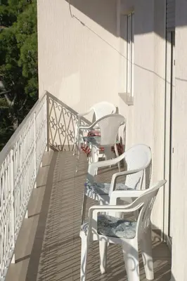 Balkon ili terasa u objektu Apartments by the sea Duce, Omis - 2829