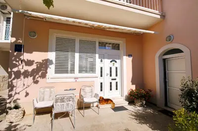 Balkon ili terasa u objektu Apartments by the sea Duce, Omis - 7576