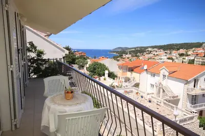 Tlocrt objekta Apartments with a parking space Hvar - 4004