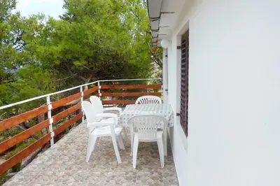 Balkon ili terasa u objektu Apartments by the sea Mudri Dolac, Hvar - 595