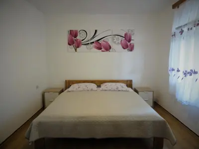 Krevet ili kreveti u jedinici u objektu Family friendly seaside apartments Cove Torac, Hvar - 2071