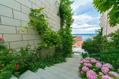 Vrt u objektu Apartment Brela 2752b