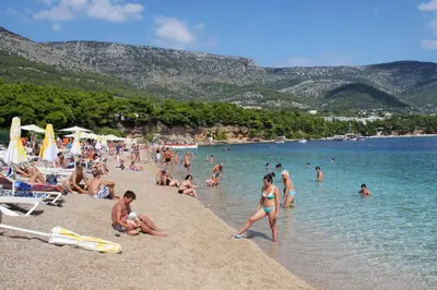 Tlocrt objekta Isolated apartments with a parking space Cove Vela Farska, Brac - 2897