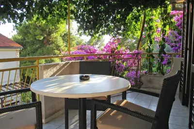 Balkon ili terasa u objektu Apartments by the sea Ivan Dolac - Hvar - 4584