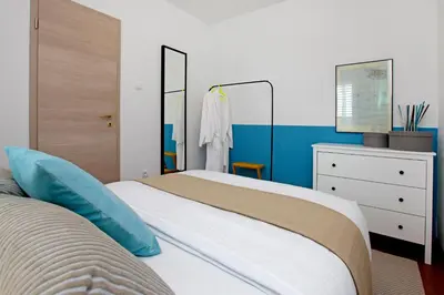 Krevet ili kreveti u jedinici u objektu Vacation Home Villa Oleandra