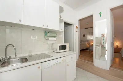Kuhinja ili čajna kuhinja u objektu Apartment Agata