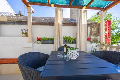 Balkon ili terasa u objektu Apartments Fontana