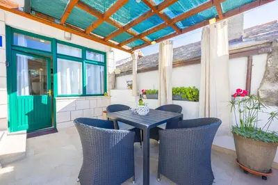 Balkon ili terasa u objektu Apartments Fontana