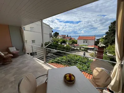 Balkon ili terasa u objektu Apartments Kale Center