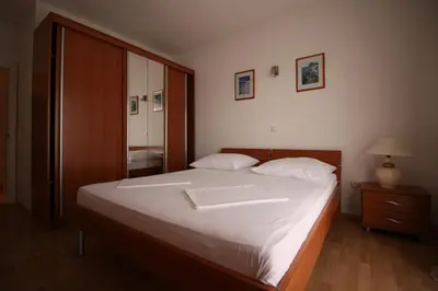 Krevet ili kreveti u jedinici u objektu Apartment Dalmatien Traumhaus