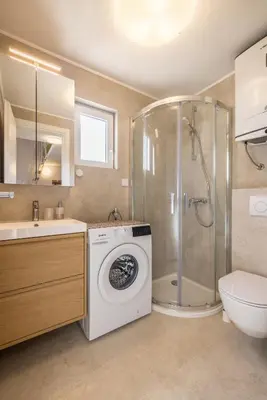 Kupaonica u objektu Bolotel Family & Studio Stay