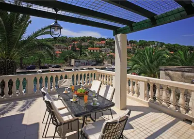 Balkon ili terasa u objektu Vila Marija