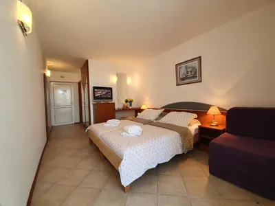Krevet ili kreveti u jedinici u objektu Tourist Settlement Brzet