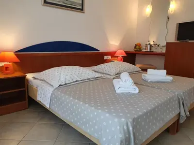 Krevet ili kreveti u jedinici u objektu Tourist Settlement Brzet