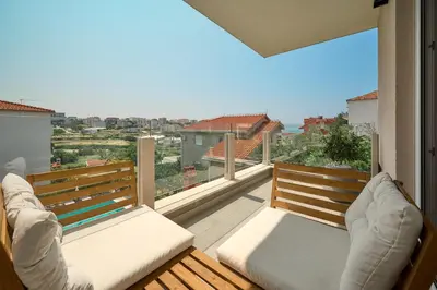 Balkon ili terasa u objektu Olive Tree apartments