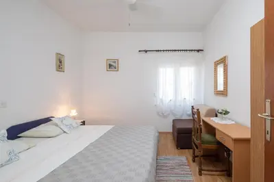 Krevet ili kreveti u jedinici u objektu Apartments near beach Babic