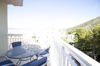 Pogled na planine ili pogled na planine iz apartmana
