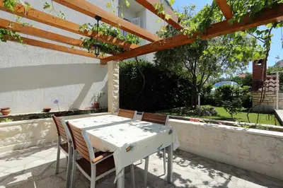 Balkon ili terasa u objektu Apartments with parking space Supetar, Brac - 5385