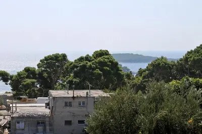 Tlocrt objekta Apartments with a parking space Hvar - 5687