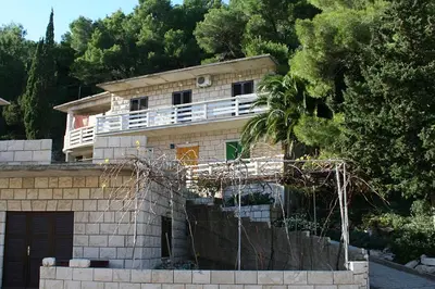 Tlocrt objekta Apartments by the sea Povlja, Brac - 716