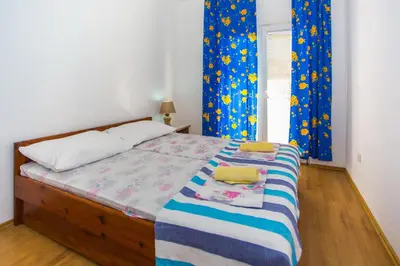 Krevet ili kreveti u jedinici u objektu Apartments with parking space Baska Voda, Makarska - 6761